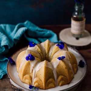 bizcocho de limón de masa madre