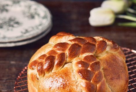 Paska pan de pascua de masa madre