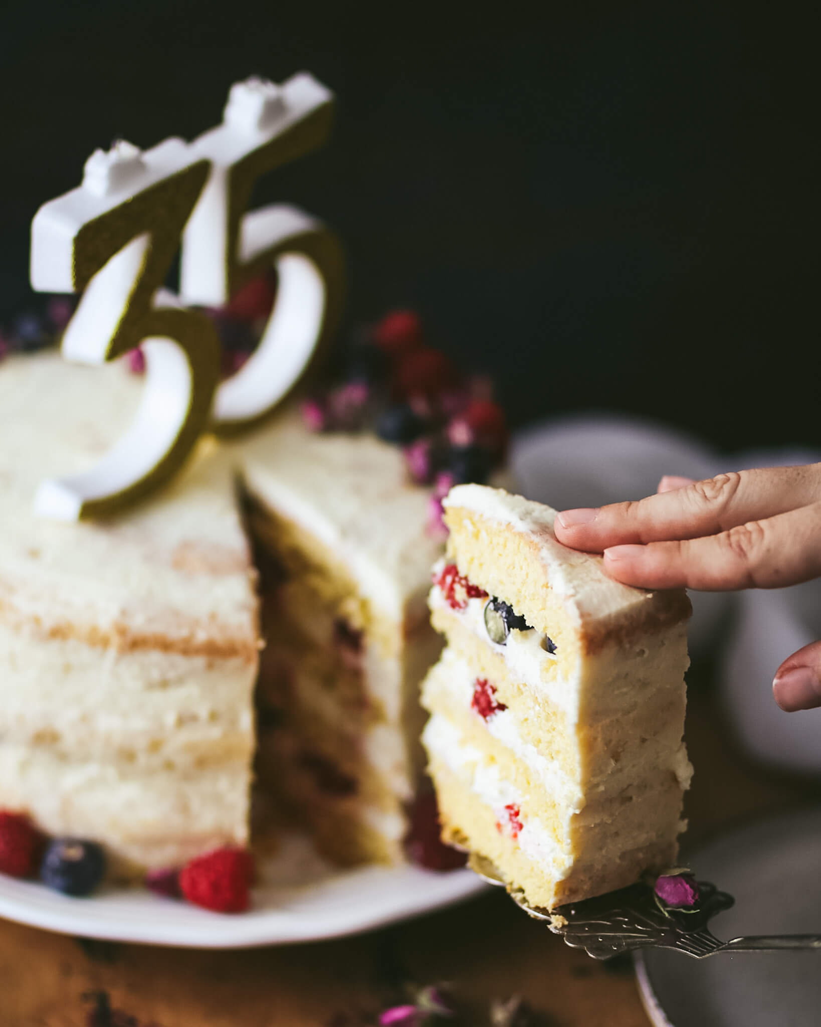receta tarta de cumpleaños fácil